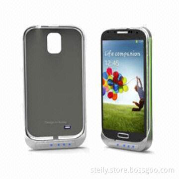 3200mAh Rechargeable Battery Case Cover for Samsung Galaxy S4 i9500, CE/RoHS/FCC Certified
